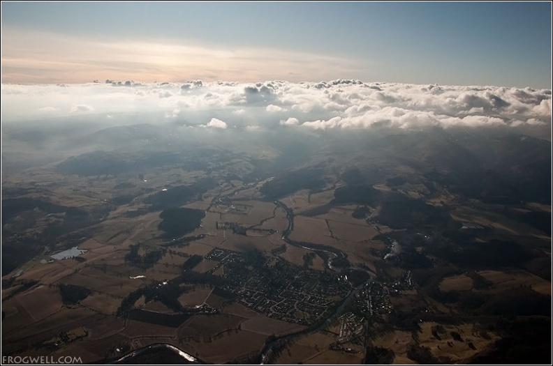 Comrie from the air